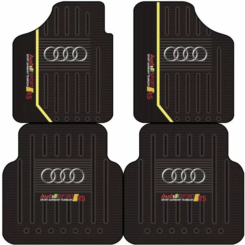 Audi Sport all-weather floor mat set – RS Sport Stripe