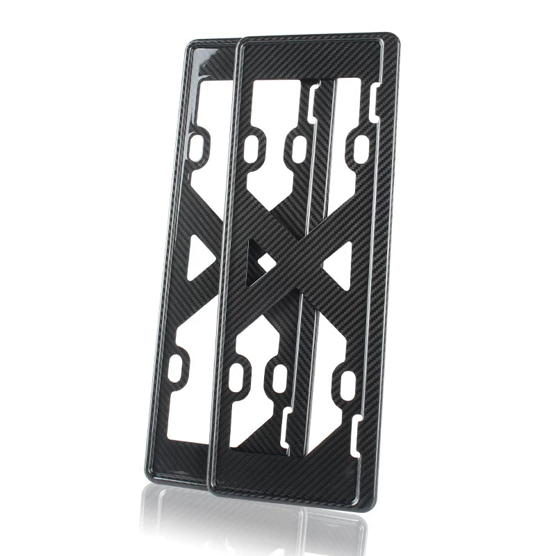 Suitable for BMW 3 Series 4 Series 5 Series X3X5X6X7M3M4 license plate frame border carbon fiber car license plate frame