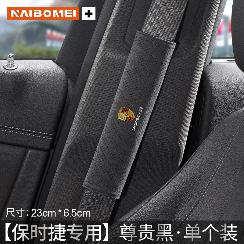 Applicable Porsche Paramela 911 Cayenne 718 Parmecalman car seat belt shoulder guard trim trim