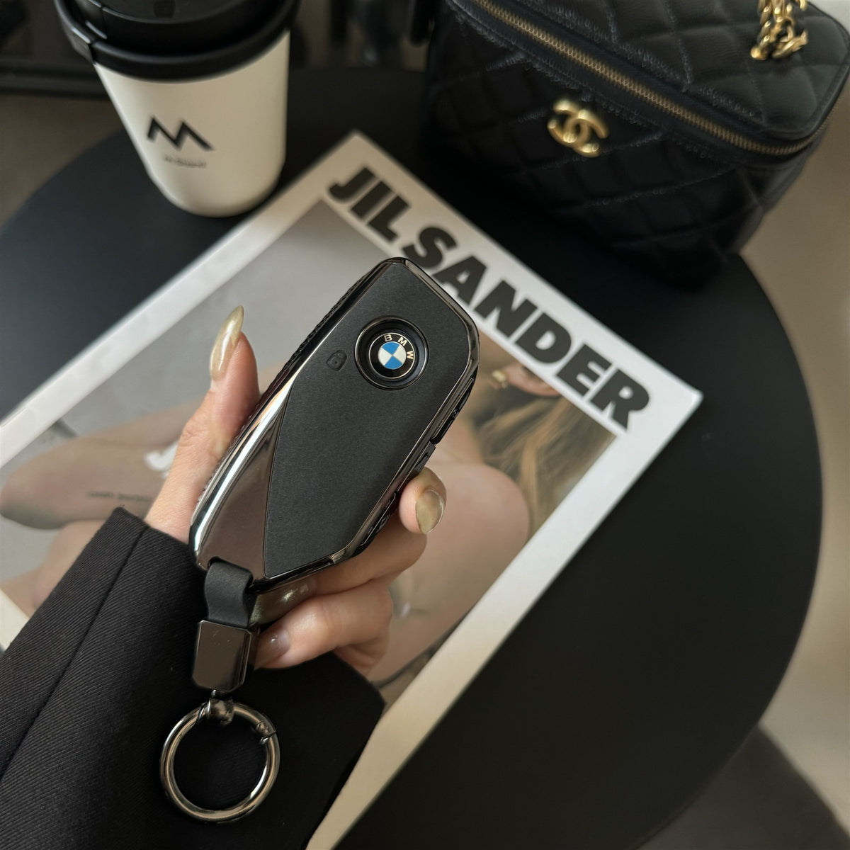 Compatible with BMW key covers, new 5 Series 7 X1 X5 X3 shell X4 X6 35 530 Blade 3 Series 325li buckle