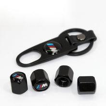BMW M Performance dækventilhætter – letmetal og kulfiber, sæt med 4 stk.