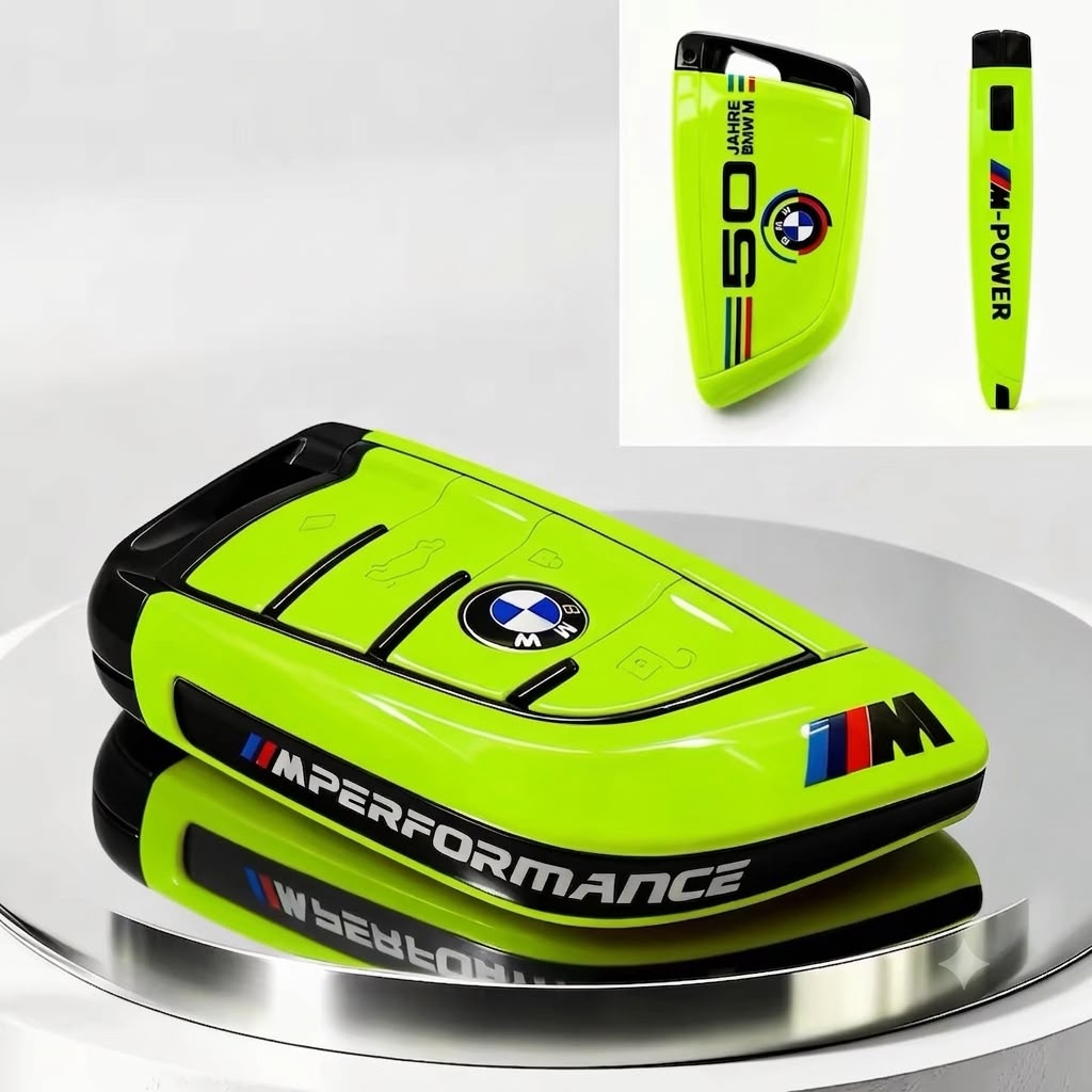 BMW Custom Key Shell – Full Key Replacement, Color-Change Edition (3/5/7 Series, X1-X6)