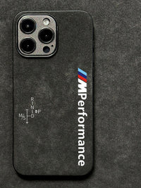 Motorsport Signature Alcantara Suede iPhone Case – BMW M, Audi Sport and AMG Editions