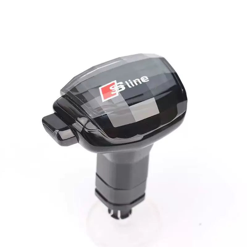 Audi S line crystal gear shift knob – faceted crystal finish