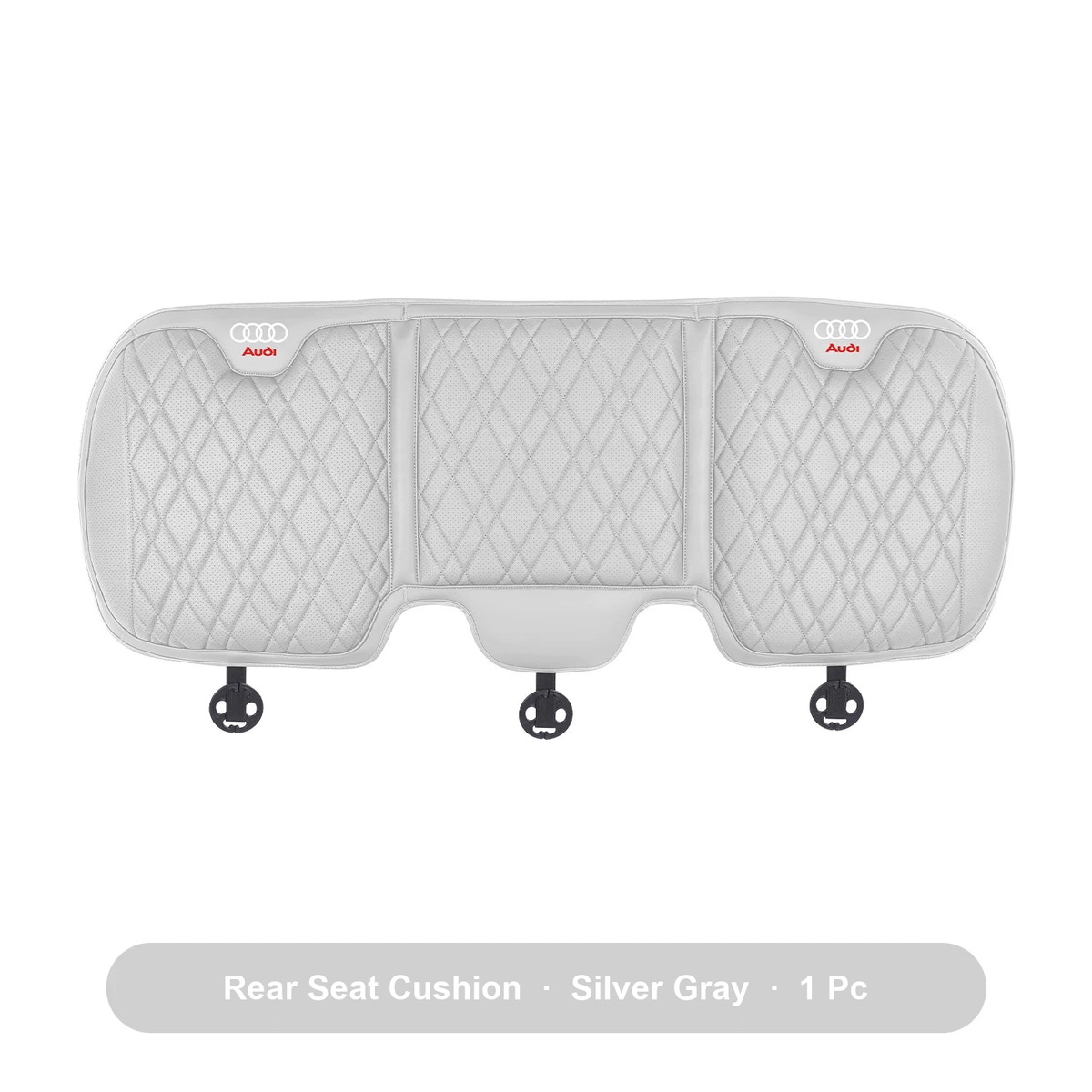 Audi rear bench seat cushion in Silver Gray