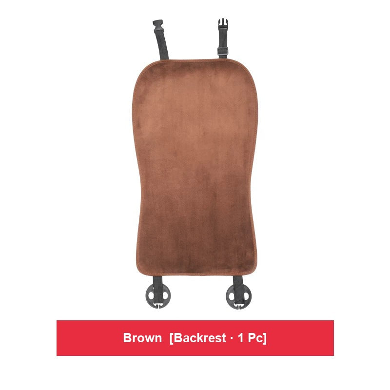 Audi flannel seat cushion – Brown – Backrest · 1 Pc