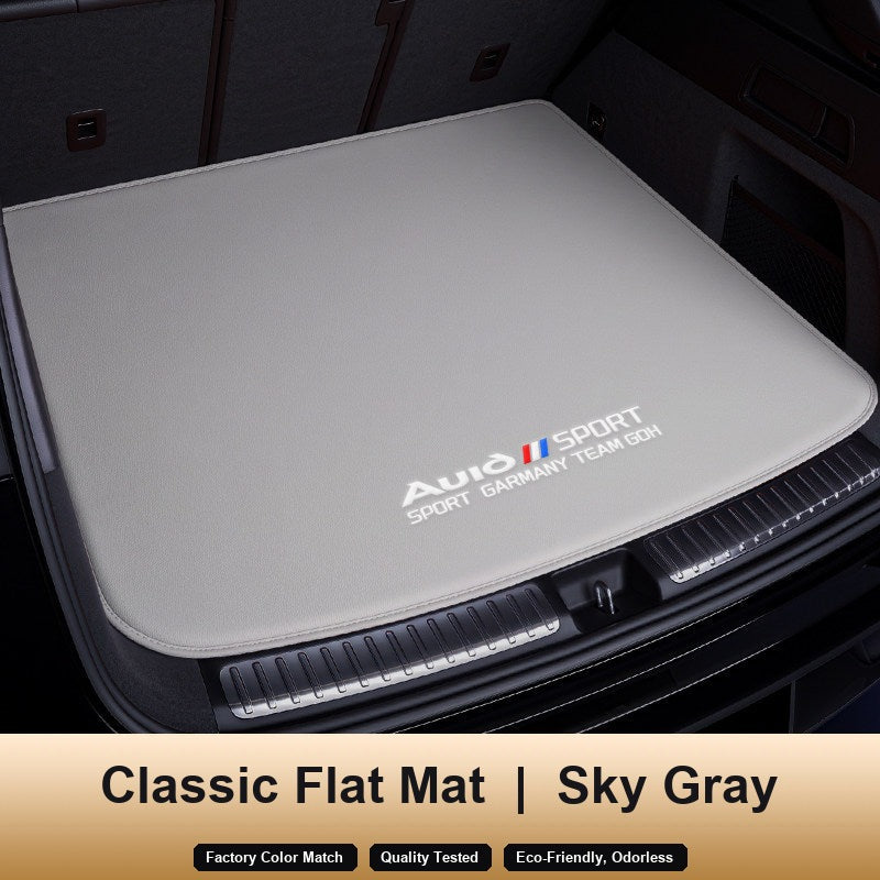 Audi trunk mat – Classic Flat Mat, Sky Gray