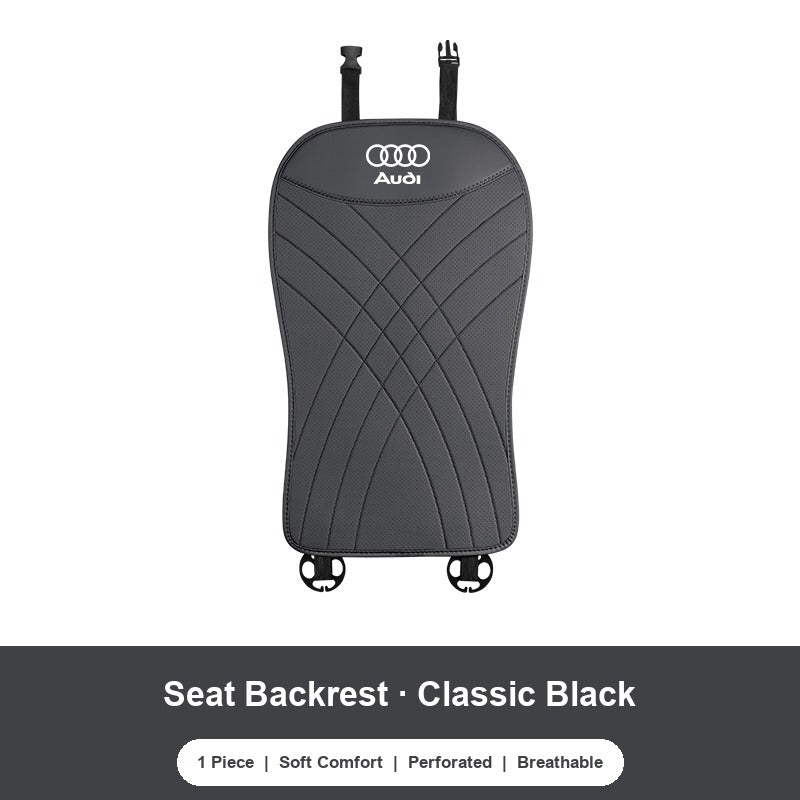 Audi nappa Seat Backrest in Classic Black