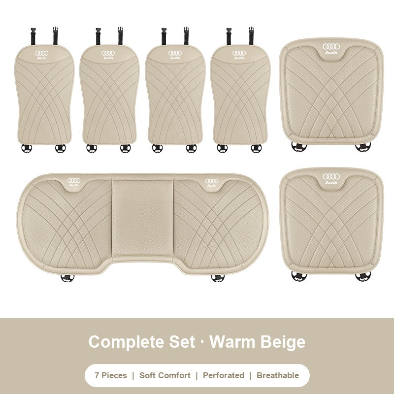 Audi nappa Complete 7-Piece Set in Warm Beige