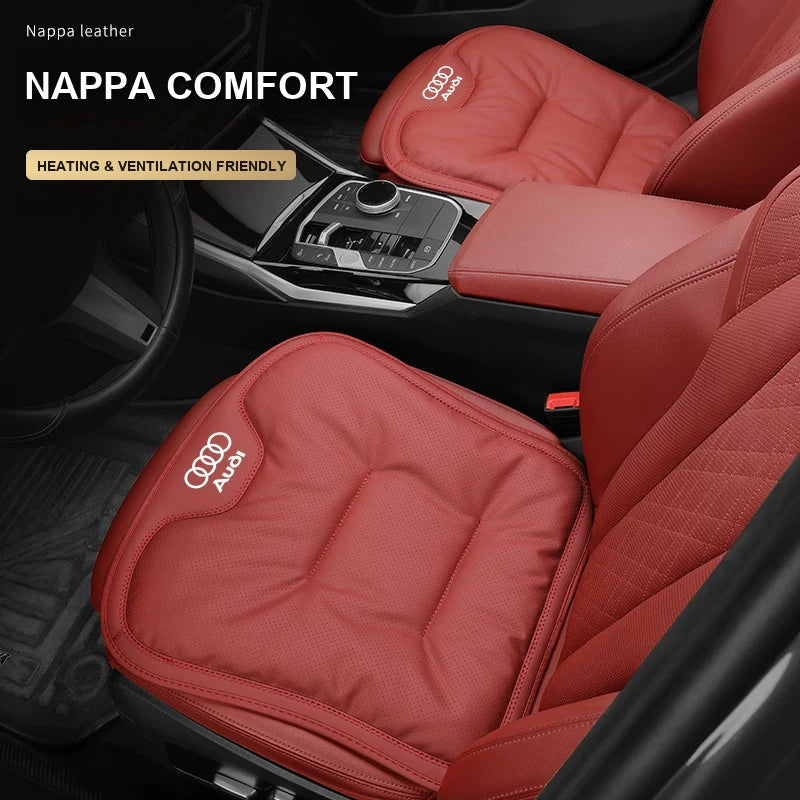 Audi nappa seat cushion, works with seat heating and ventilation