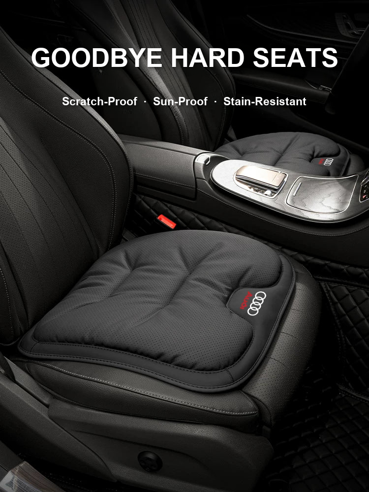 Audi seat cushion with soft pillow-top padding – goodbye hard seats