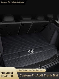 Audi Prestige Leather Trunk Mat – Tailored 5-Layer Luxury Cargo Liner
