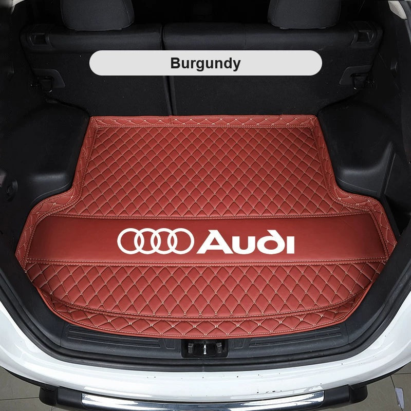 Audi quilted trunk mat – Burgundy