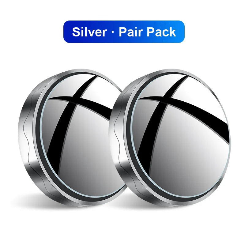 Silver blind spot mirror pair – standard edition
