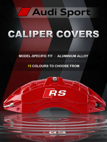Cubiertas de pinzas de freno Audi Sport RS – Aleación de aluminio en 15 colores exclusivos