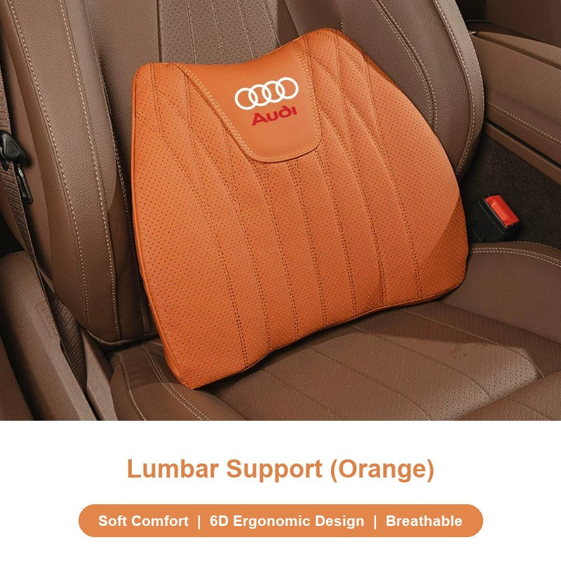 Audi Lumbar Support in Orange