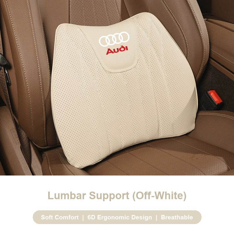 Audi Lumbar Support in Off-White