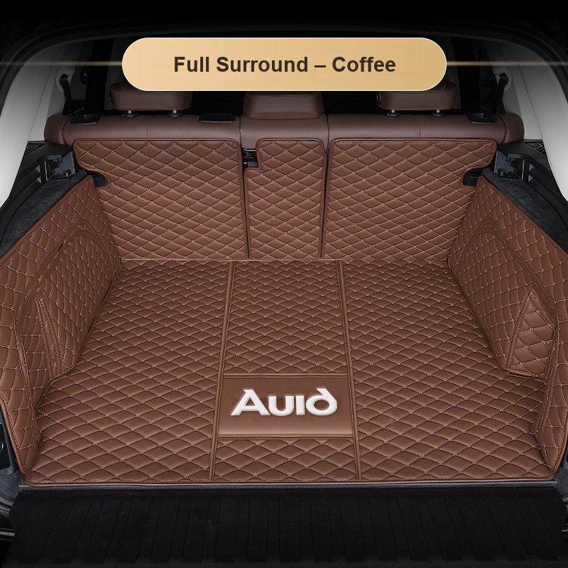 Audi trunk mat – Full Surround – Coffee