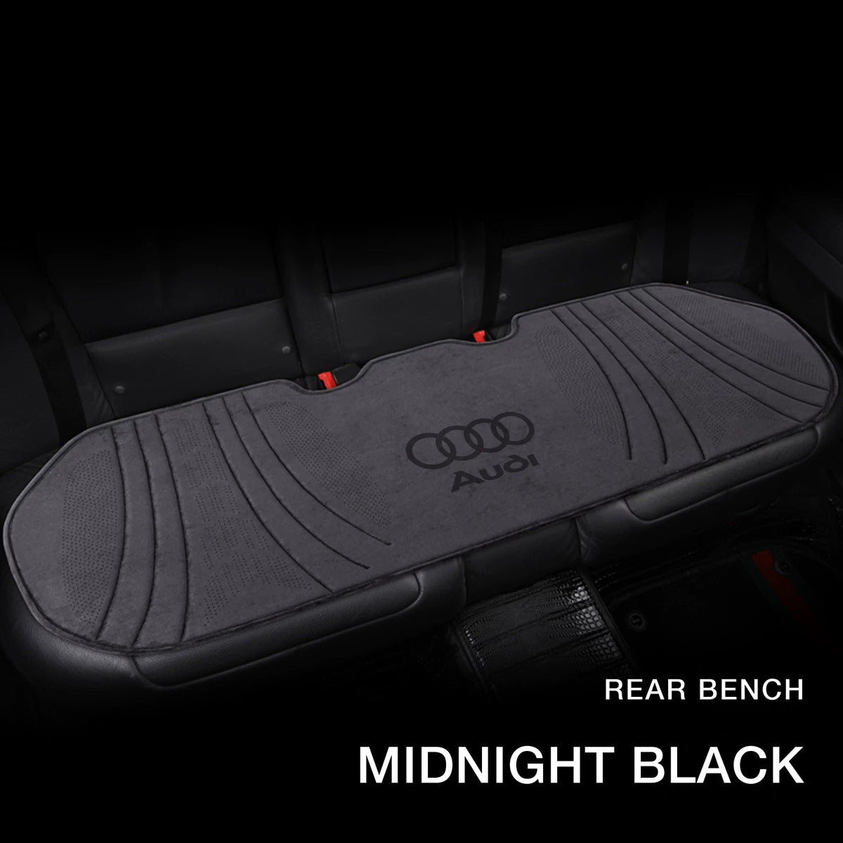 Audi suede rear bench cushion – Midnight Black