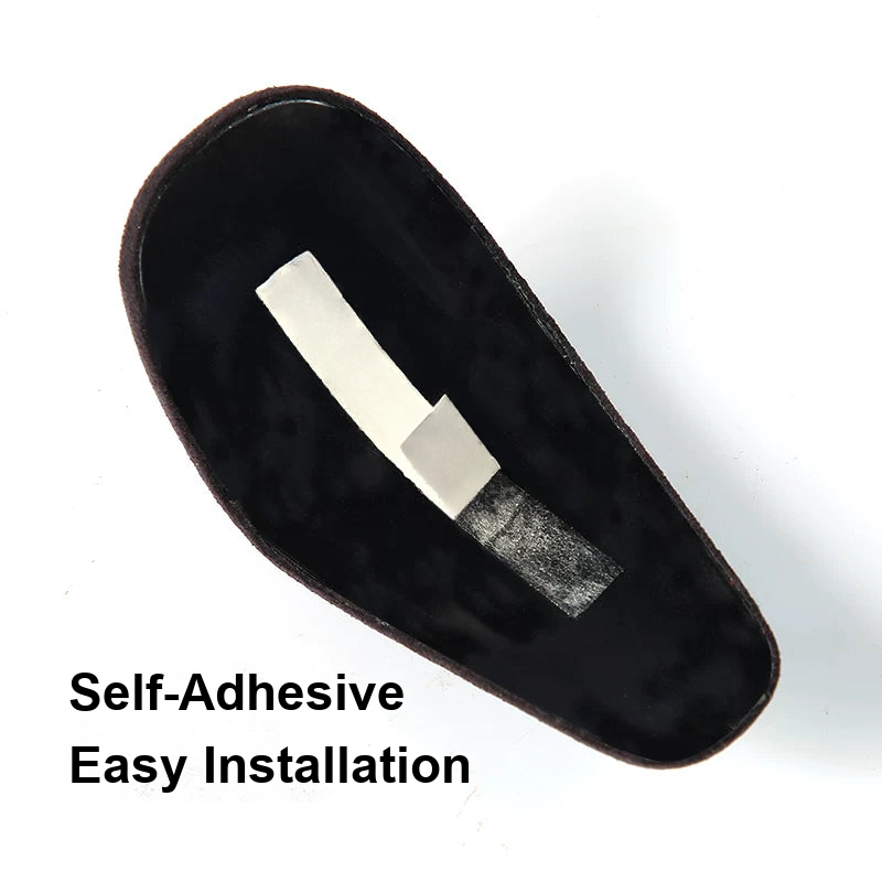 Self-adhesive backing for easy installation