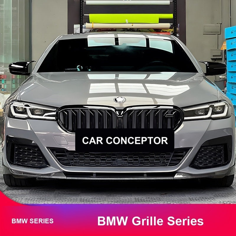 BMW 5 Series grille upgrade series front view