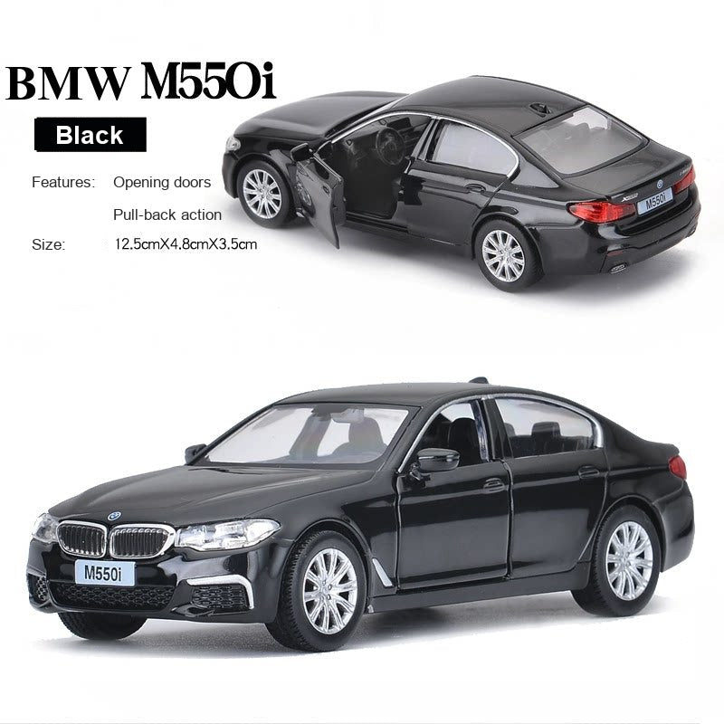 1:36 BMW M550i diecast model – Black