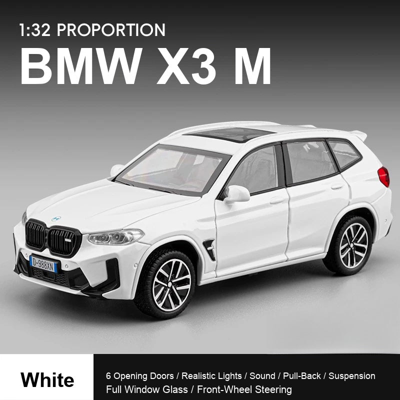 1:32 BMW X3 M – White diecast model