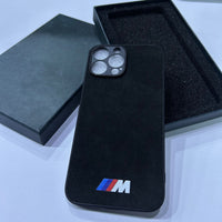BMW M Alcantara-hoesje voor iPhone-modellen
