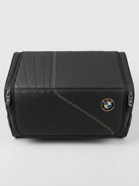 Caja organizadora plegable de cuero para maletero BMW - Almacenamiento premium