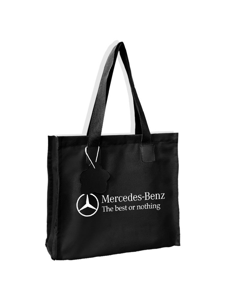 Canvas Tote Bag - Automotive Brand Print