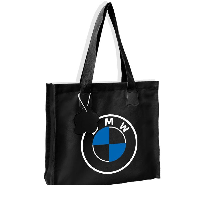 Canvas Tote Bag - Automotive Brand Print