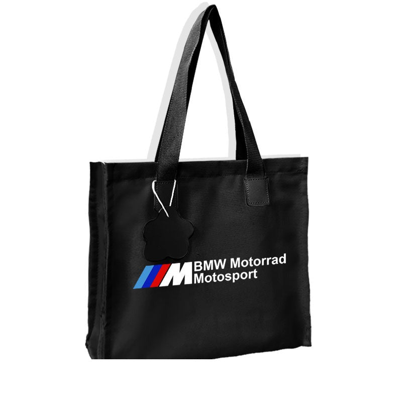 Canvas Tote Bag - Automotive Brand Print
