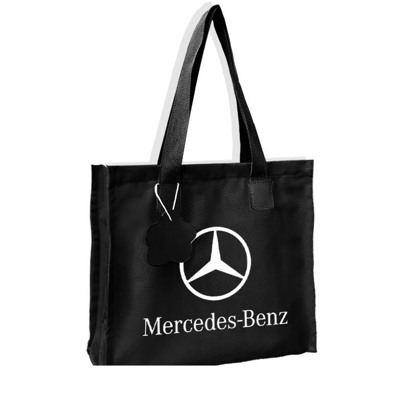 Canvas Tote Bag - Automotive Brand Print