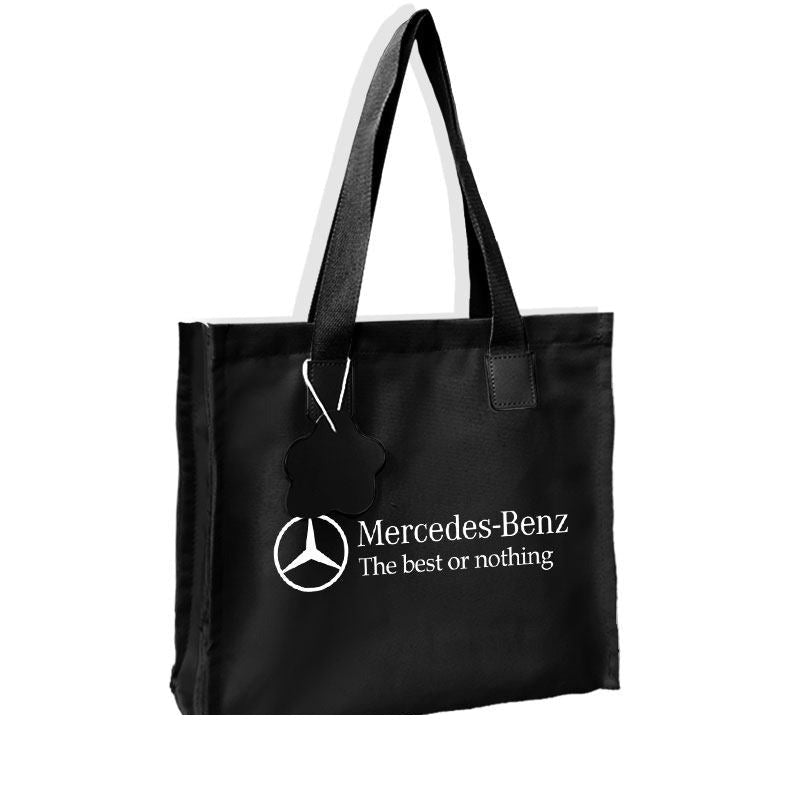 Canvas Tote Bag - Automotive Brand Print