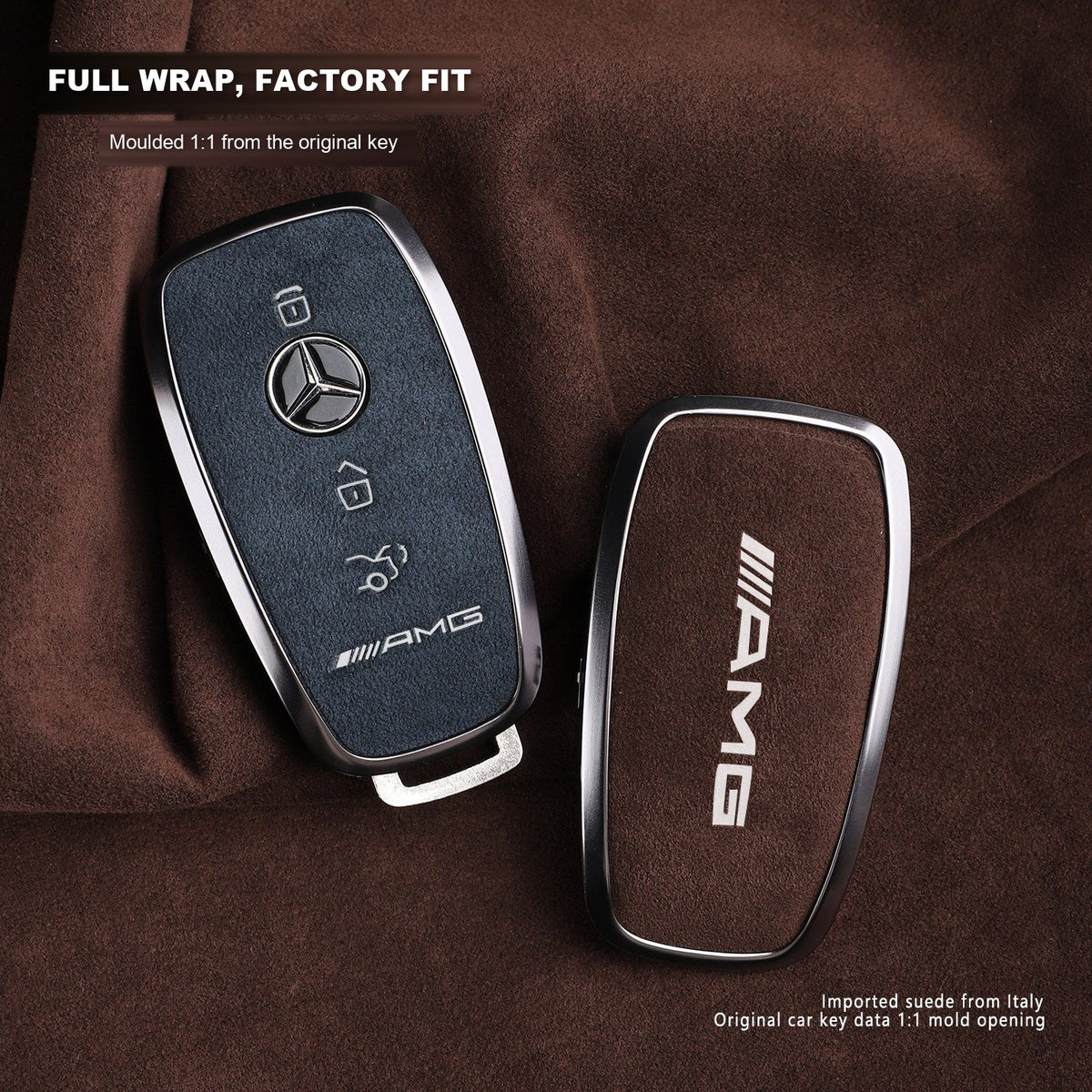 Full wrap protection moulded 1 to 1 from the original key