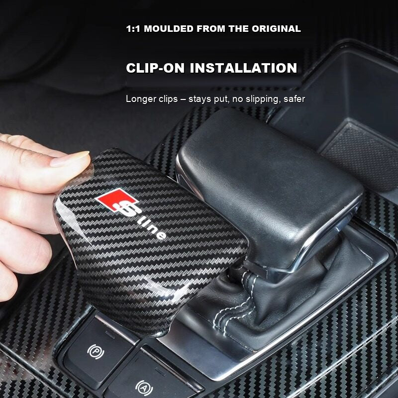 Audi gear knob cover 02