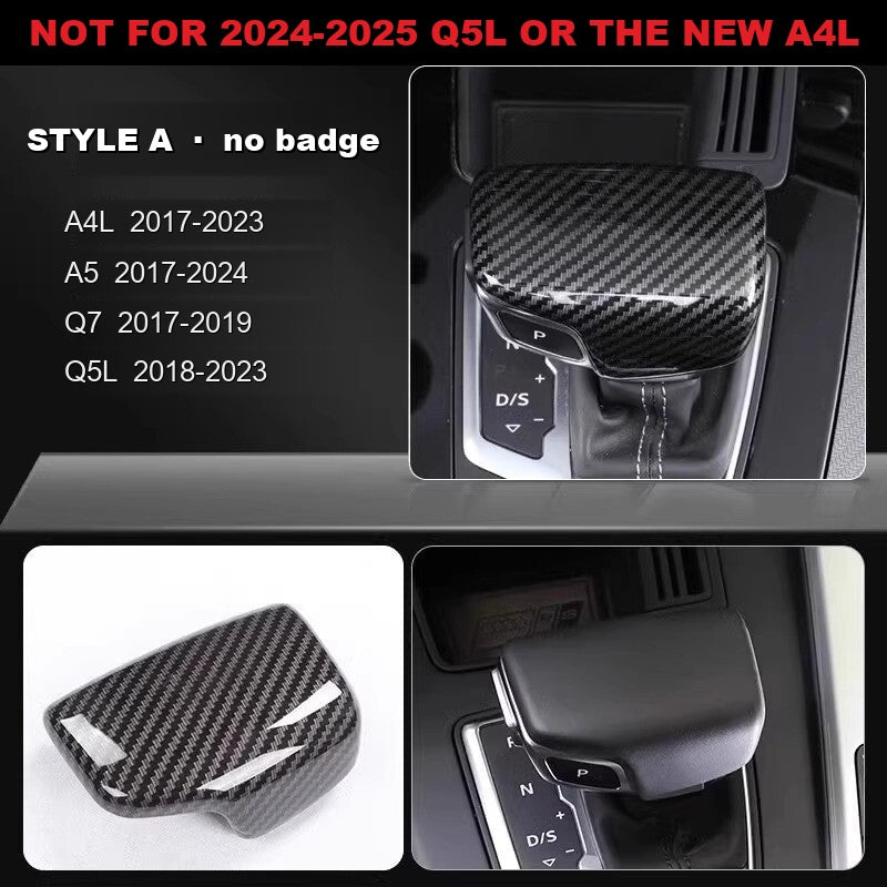 Audi gear knob cover Style A no badge