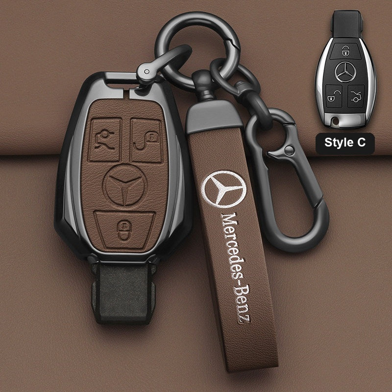 Style C Chestnut Brown key case