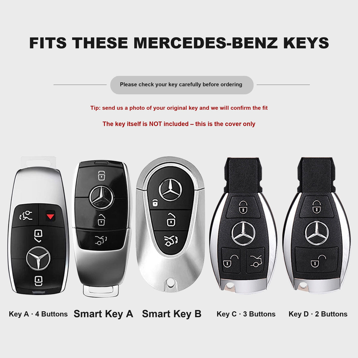 Key style guide: check your Mercedes-Benz key before ordering