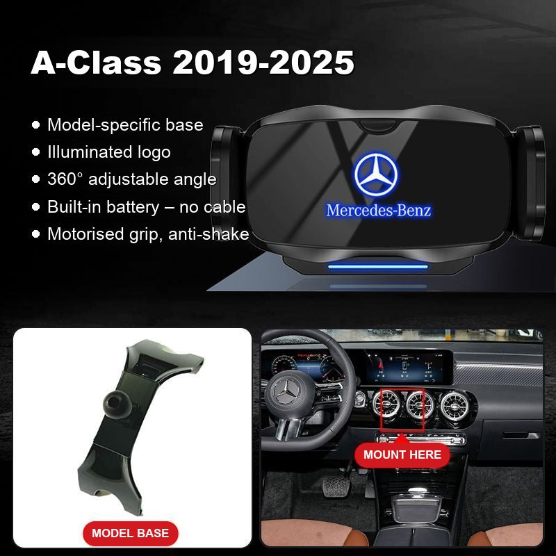 Mercedes-Benz electric phone holder 15