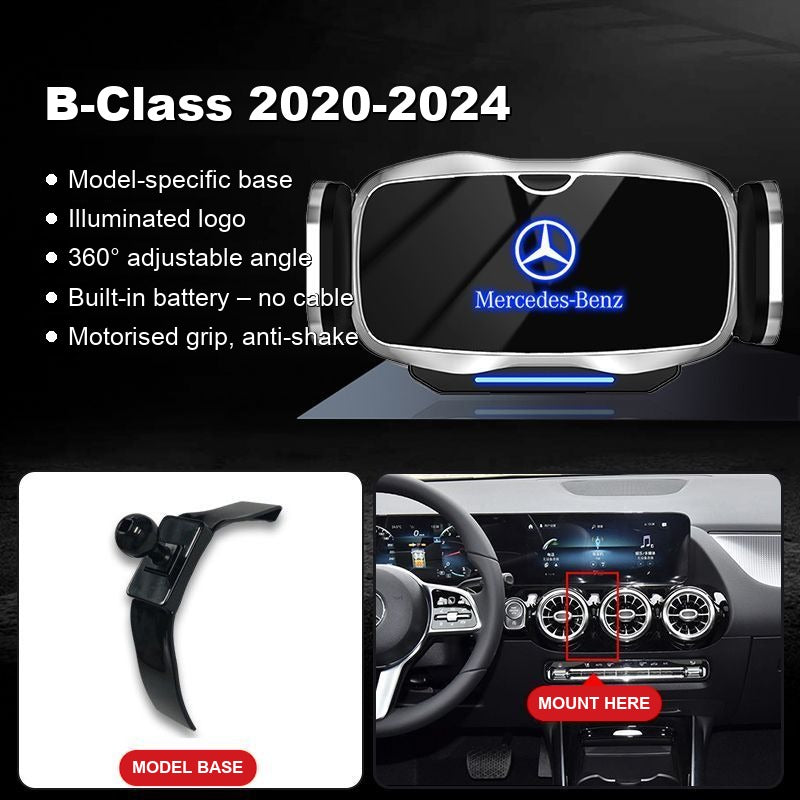 Mercedes-Benz electric phone holder 16
