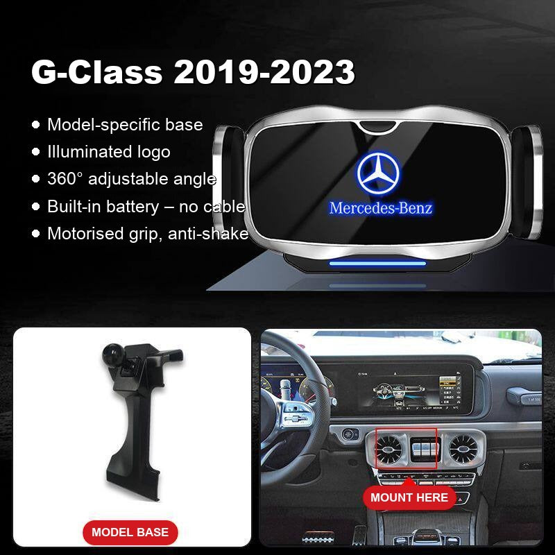 Mercedes-Benz electric phone holder 44