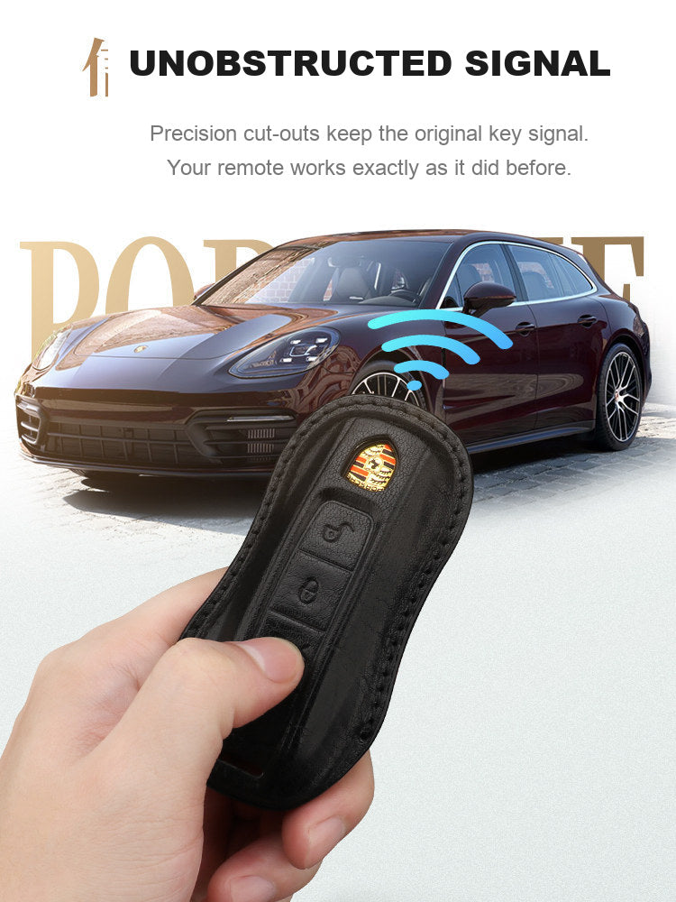 Precision cut-outs keep the original key signal