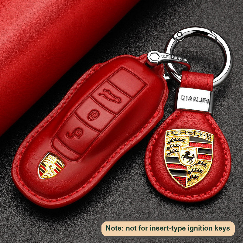 Style A Saint Luo Red with large crest buckle