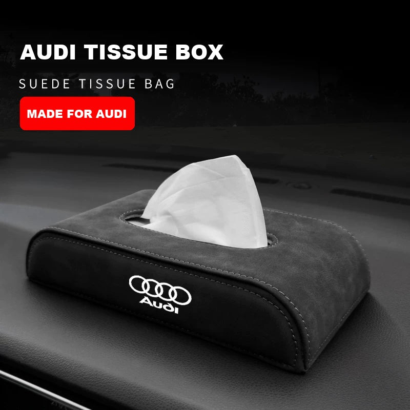 Audi suede tissue box 01