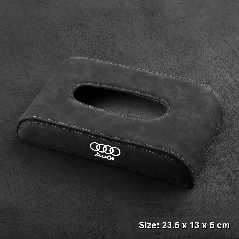 Audi suede tissue box size