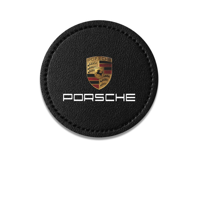 Set de posavasos de cuero Porsche
