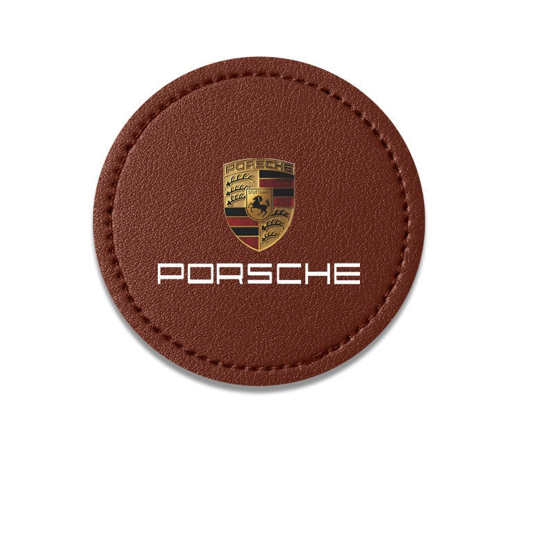 Set de posavasos de cuero Porsche