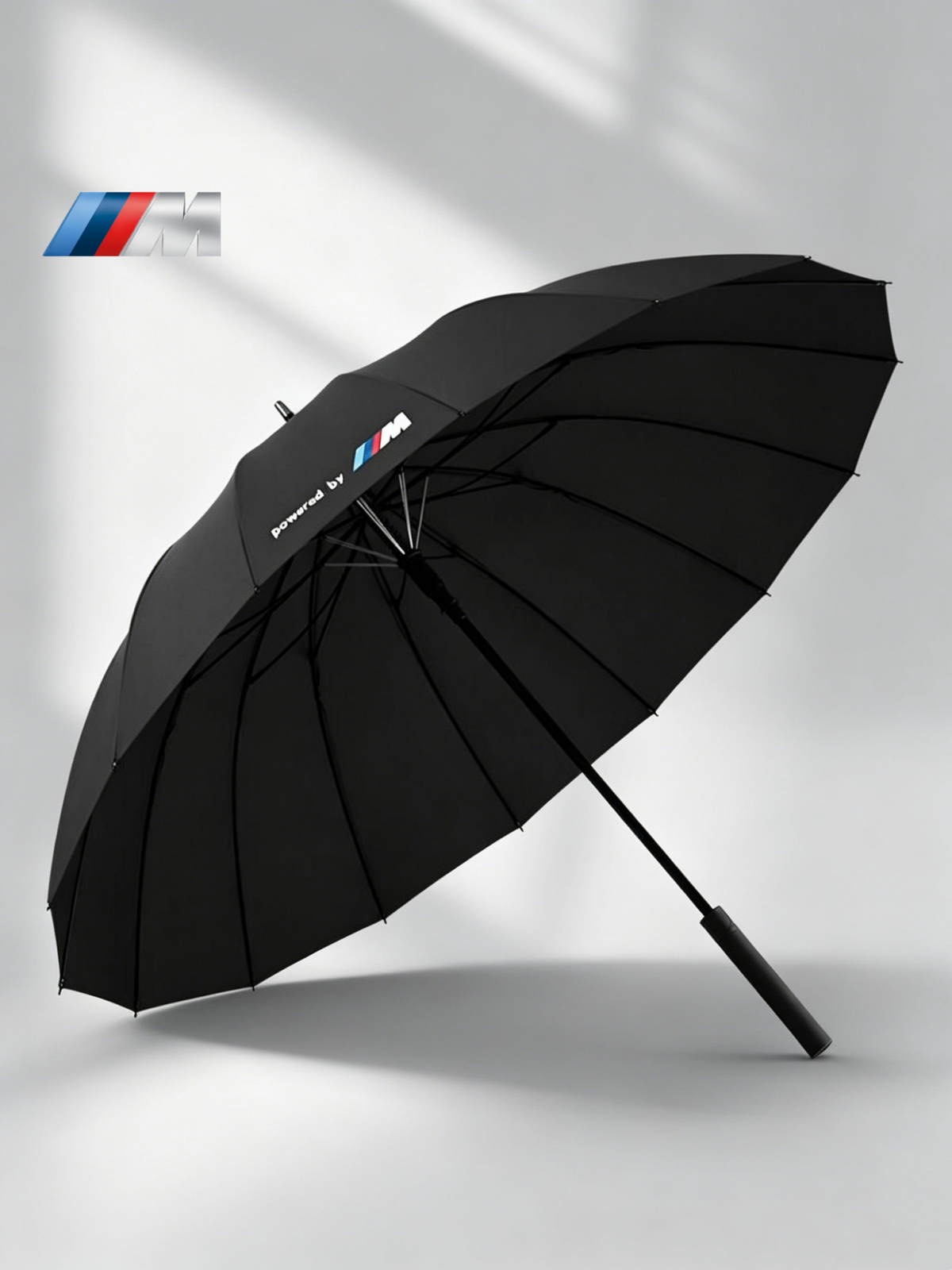 BMW umbrella M badge - fully automatic windproof 16-rib, main view