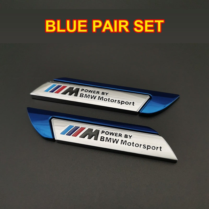 شارات جانب الرفرف BMW M Power - طقم زوجي